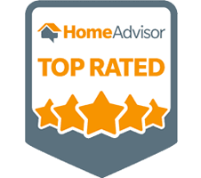 Homeadvisor top rated logo